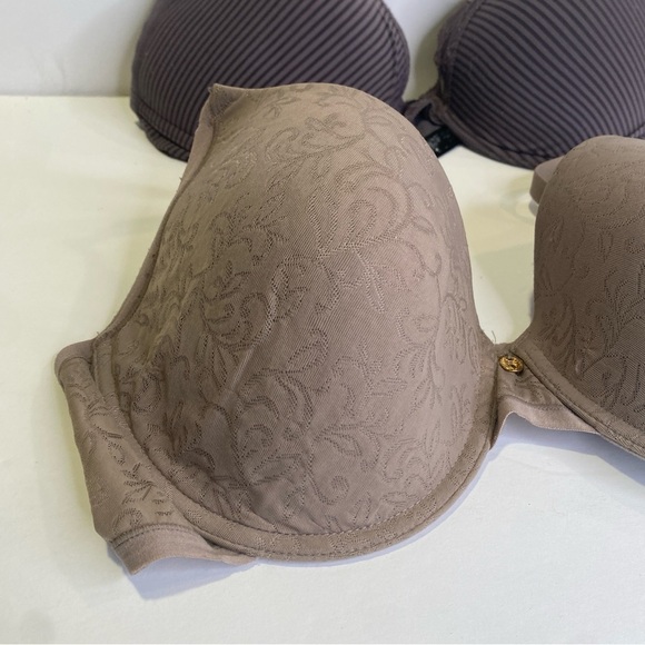 Two Natori Slightly Padded Adjustable Bras Size 36C - Picture 4 of 16
